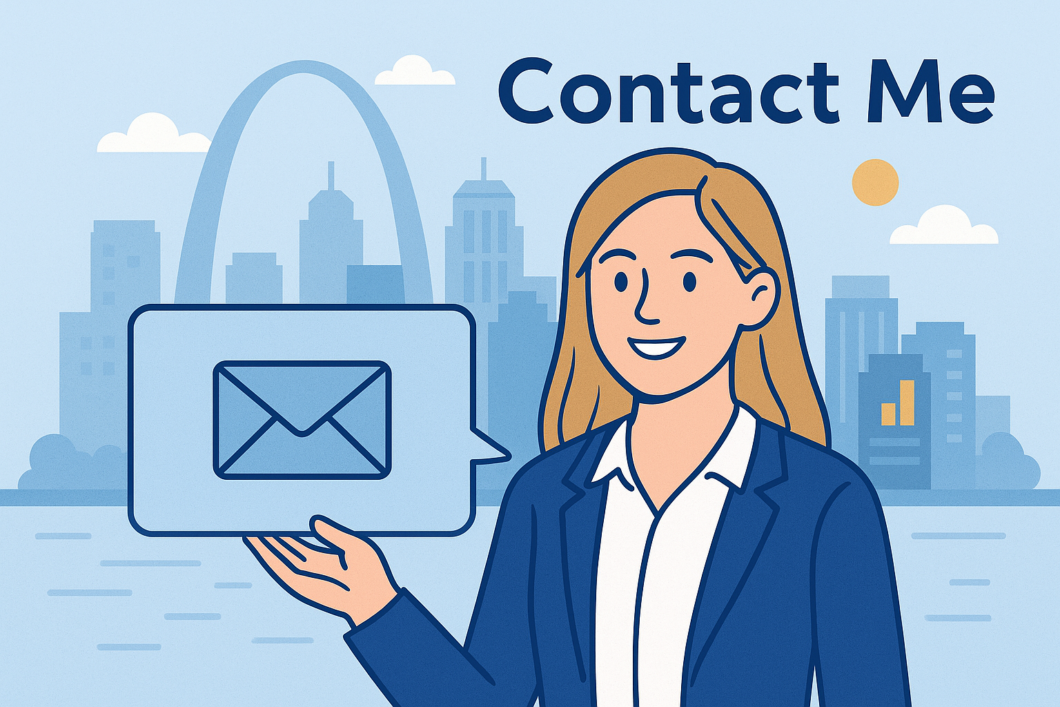 Contact Me Illustration